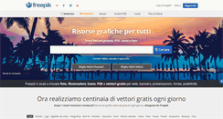 Desktop Screenshot of it.freepik.com