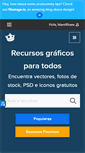 Mobile Screenshot of freepik.es